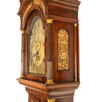 Antique Georgian Mahogany Long Case Grandfather Clock Higgs & Evans London Spanish Market 1770
