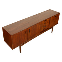 Mid Century Modern Vintage G-Plan "Brasilia" Long Teak Credenza sideboard 1965
