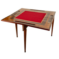 Antique 18th Century Russian Rosewood Marquetry Games Table by Christian Meyer