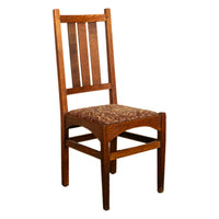 Antique Stickley Arts & Crafts Mission Side or Desk Chair circa 1905