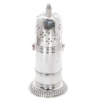 Antique English Sterling Silver Silver Sugar Shaker Caster Muffineer Elkington & Co London 1912