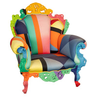 Italian Postmodern Proust Geometrica Armchair Alessandro Mendini by Cappellini