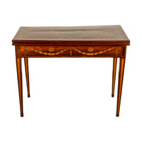 Antique 18th Century Russian Rosewood Marquetry Games Table by Christian Meyer