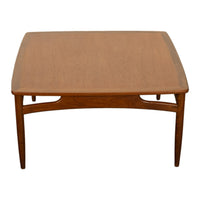 Mid Century Modern Danish Style Square Teak Coffee Table G Plan Kofod Larsen 1960
