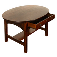 Antique American Arts & Crafts Mission Oak Library Table Desk Ritter Bros Philadelphia Circa 1910