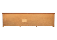 Vintage Mid Century Modern Danish Teak Credenza Sideboard Console Avalon 1960s