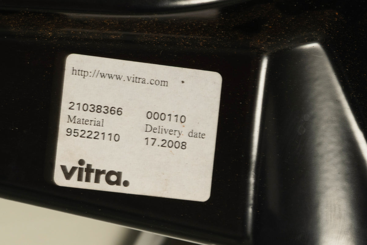 Large Mid Century Modern Circular 60" Eames Dining Conference Table Eames Vitra