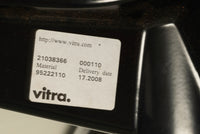 Large Mid Century Modern Circular 60" Eames Dining Conference Table Eames Vitra