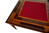 Antique 18th Century Russian Rosewood Marquetry Games Table by Christian Meyer