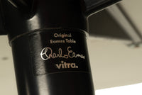 Large Mid Century Modern Circular 60" Eames Dining Conference Table Eames Vitra