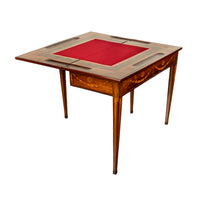 Antique 18th Century Russian Rosewood Marquetry Games Table by Christian Meyer