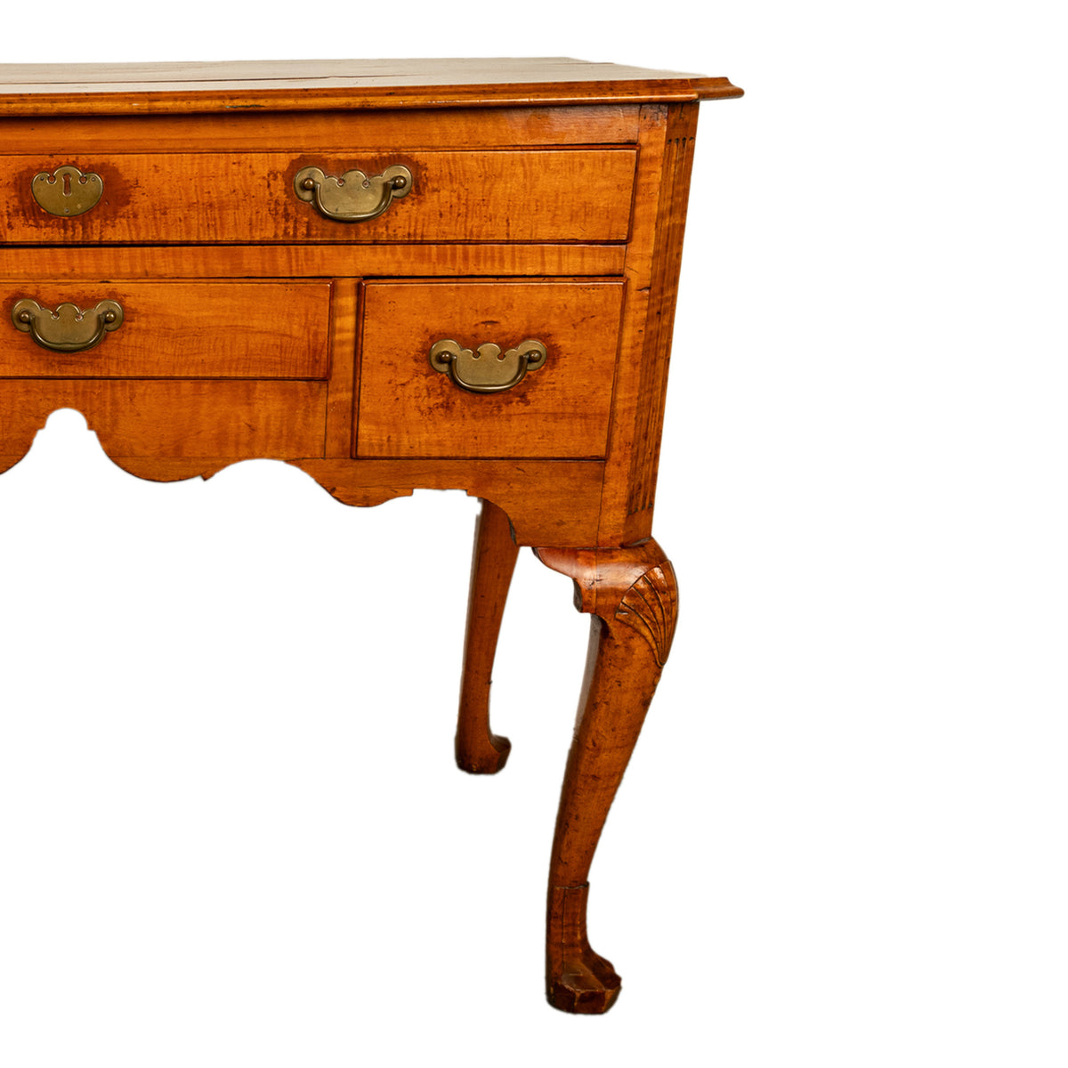Antique Philadelphia Queen Anne Maple Dressing Table Lowboy Garvan Collection Yale University 1730