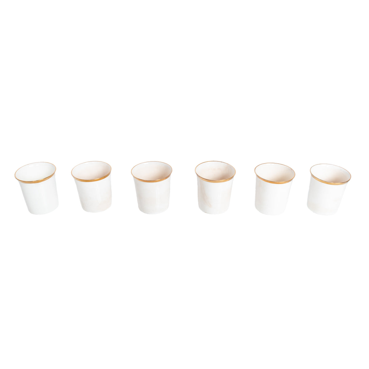 Antique Set of 6 Shelley China Demitasse Cups Saucers Sterling Silver Mappin Webb Birmingham 1919