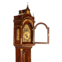 Antique Georgian Mahogany Long Case Grandfather Clock Higgs & Evans London Spanish Market 1770