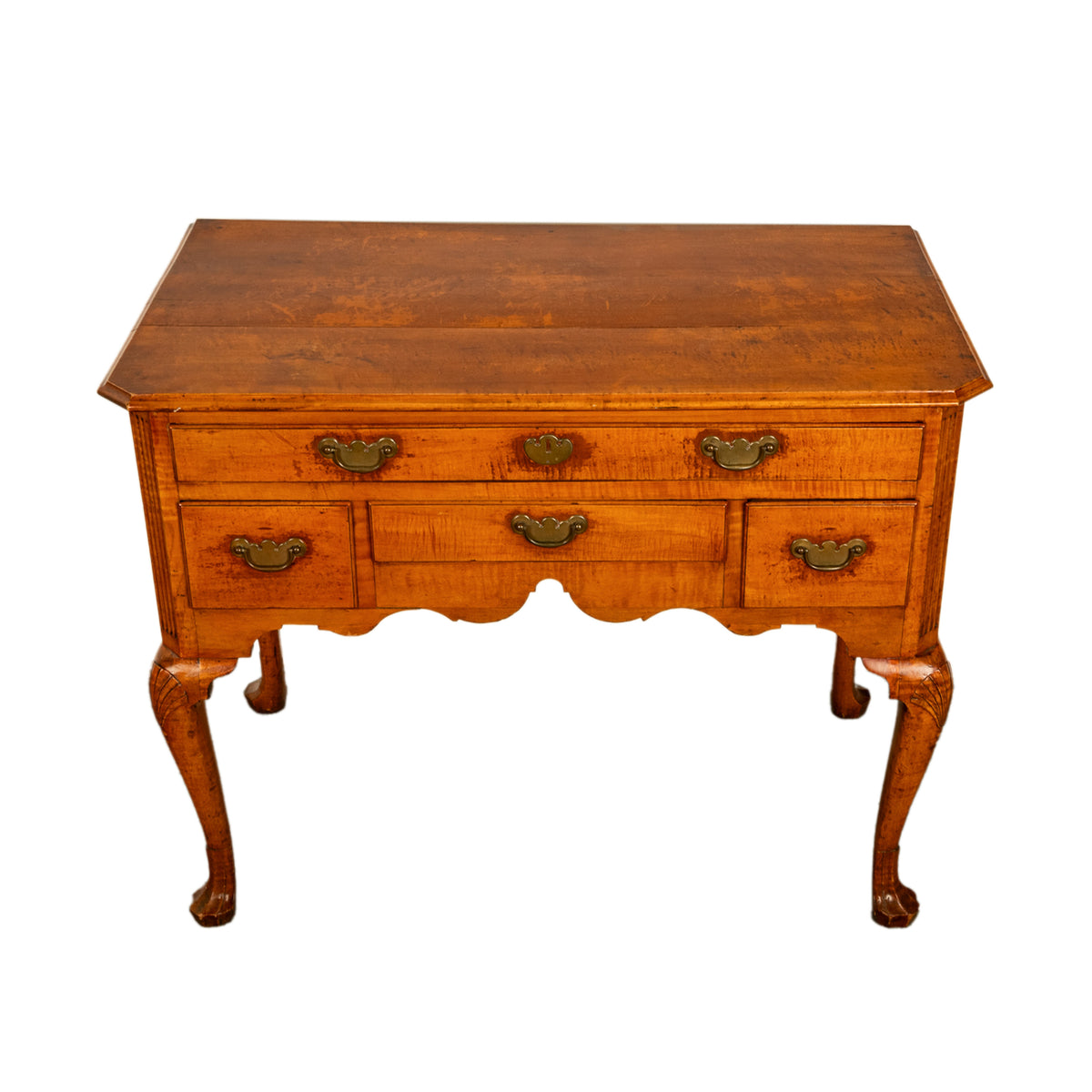 Antique Philadelphia Queen Anne Maple Dressing Table Lowboy Garvan Collection Yale University 1730