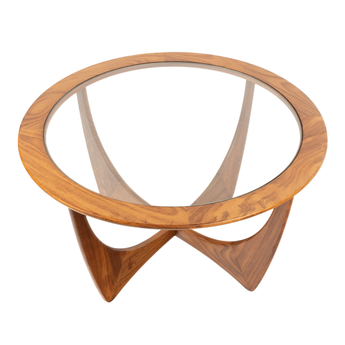 Mid Century Modern Teak Afromosia Wood Astro Rocket Coffee Table by G Plan 1965