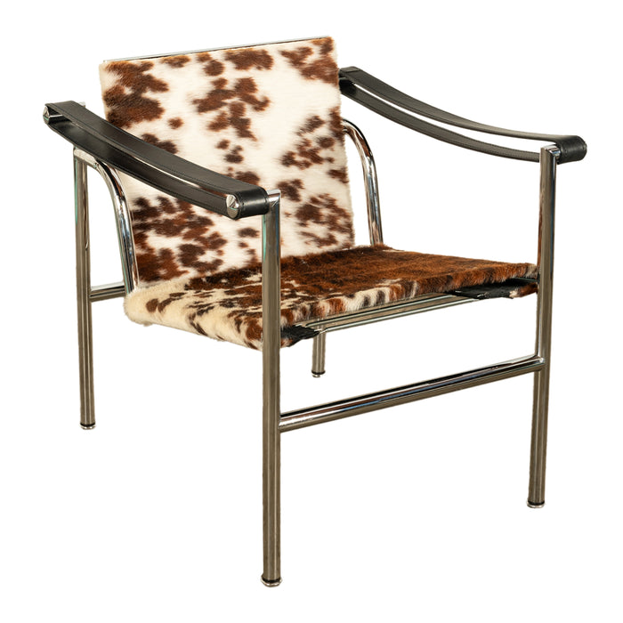 LC1 Sling Basculant Cow Hide Chair Le Corbusier Jeanneret & Perriand Cassina