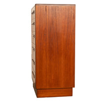 Mid Century Modern G Plan Teak Tall Dresser Chest of Six Drawers Fresco 1966