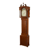 Antique 8 Day Tall Case Grandfather Clock Automaton Andrew Rich Bridgewater 1820