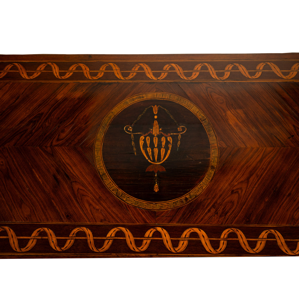 Antique 18th Century Russian Rosewood Marquetry Games Table by Christian Meyer