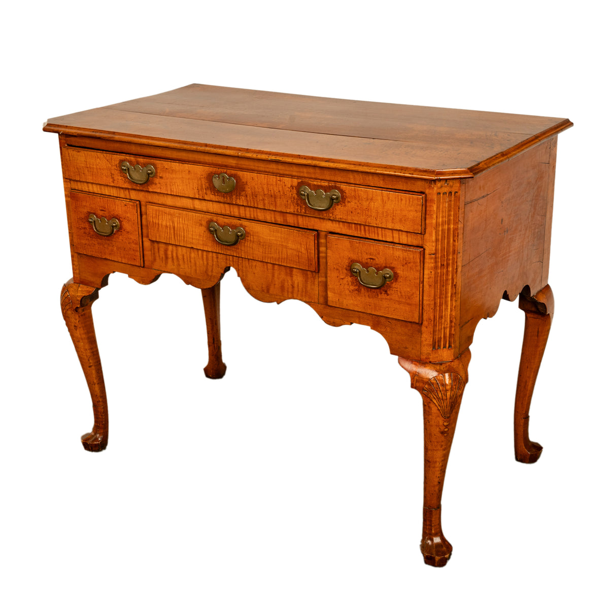 Antique Philadelphia Queen Anne Maple Dressing Table Lowboy Garvan Collection Yale University 1730