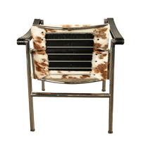 LC1 Sling Basculant Cow Hide Chair Le Corbusier Jeanneret & Perriand Cassina