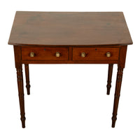 Antique Georgian Mahogany Two Drawer Console Side Writing Table Gillows 1790