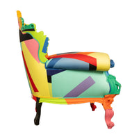 Italian Postmodern Proust Geometrica Armchair Alessandro Mendini by Cappellini