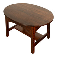 Antique American Arts & Crafts Mission Oak Library Table Desk Ritter Bros Philadelphia Circa 1910