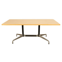 Mid Century Modern Herman Miller Charles & Ray Eames Ash Conference Dining Table