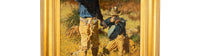 Western Cowboy Oil on Canvas Spanish American War "Rough Riders" Don Prechtel