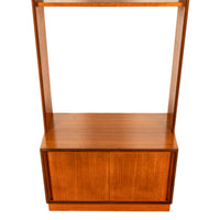 Mid Century Modern Danish Style Teak G Plan Form Five Two Section Bookcase 1967