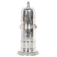 Antique English Sterling Silver Silver Sugar Shaker Caster Muffineer Elkington & Co London 1912