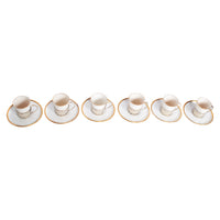 Antique Set of 6 Shelley China Demitasse Cups Saucers Sterling Silver Mappin Webb Birmingham 1919