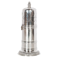 Antique English Sterling Silver Silver Sugar Shaker Caster Muffineer Elkington & Co London 1912