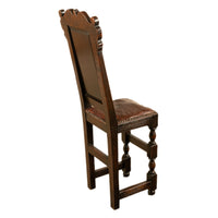 Antique 17th Century William & Mary Carved Oak Child's Wainscot Chair Yorks 1690