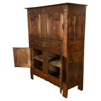 18th Century French Brittany Chestnut Cabinet, circa 1720