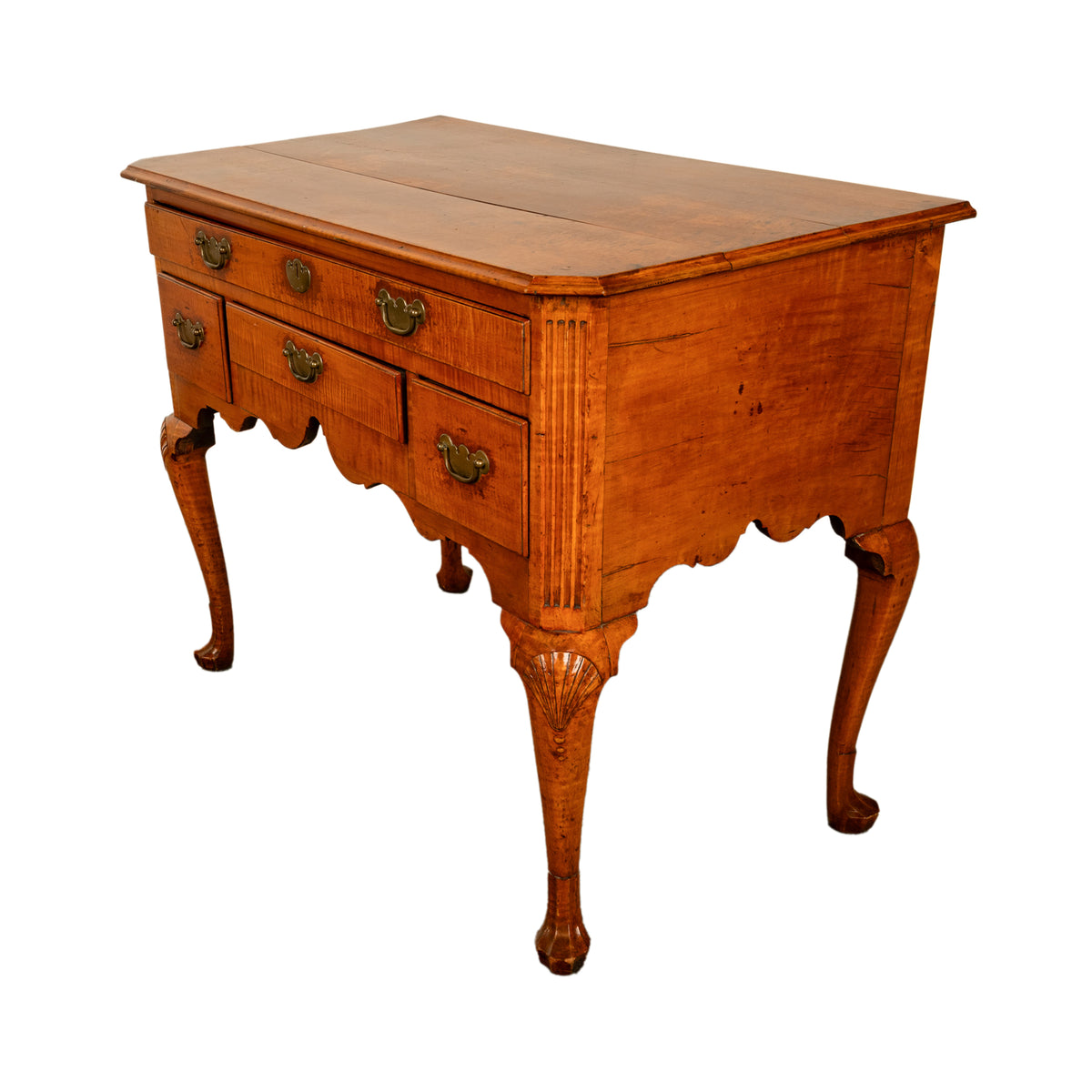 Antique Philadelphia Queen Anne Maple Dressing Table Lowboy Garvan Collection Yale University 1730