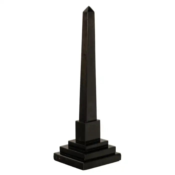 Antique Pietra Dura Marble Ashford Desk Obelisk Thermometer Buxton Derbyshire Circa 1860