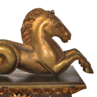 Antique French Grand Tour Bronze Statue Hippocampus Seahorse Desk Ornament 1820