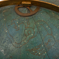 Antique 19th C. W & A K Johnston 18" Celestial Library Floor Globe on Stand London 1879