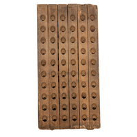 Antique French Veuve Clicquot Champagne Wine 120 Bottle Oak Riddling Rack 1869
