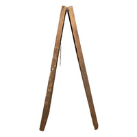 Antique French Veuve Clicquot Champagne Wine 120 Bottle Oak Riddling Rack 1869