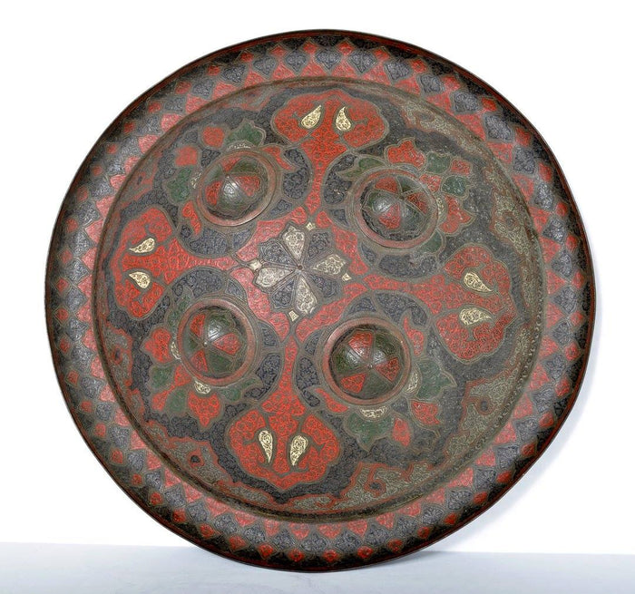 Early Qajar Period Persian Dahl/Shield, Circa 1750