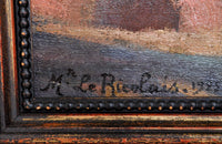 George Robert Le Ricolais (1894 - 1977) Oil on Canvas