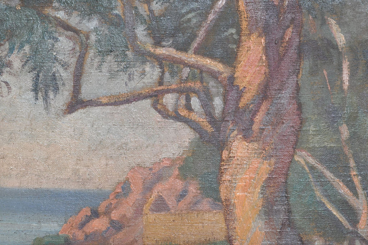 George Robert Le Ricolais (1894 - 1977) Oil on Canvas