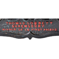 Antique English Cast Iron Cheese Press by Thomas Corbett of Shrewsbury, circa 1880