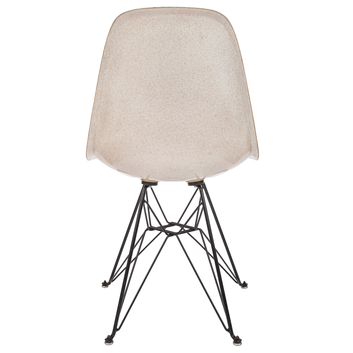 Set 8 Mid-Century Modern Eames Modernica Shell Dining Chairs Eiffel Tower Base