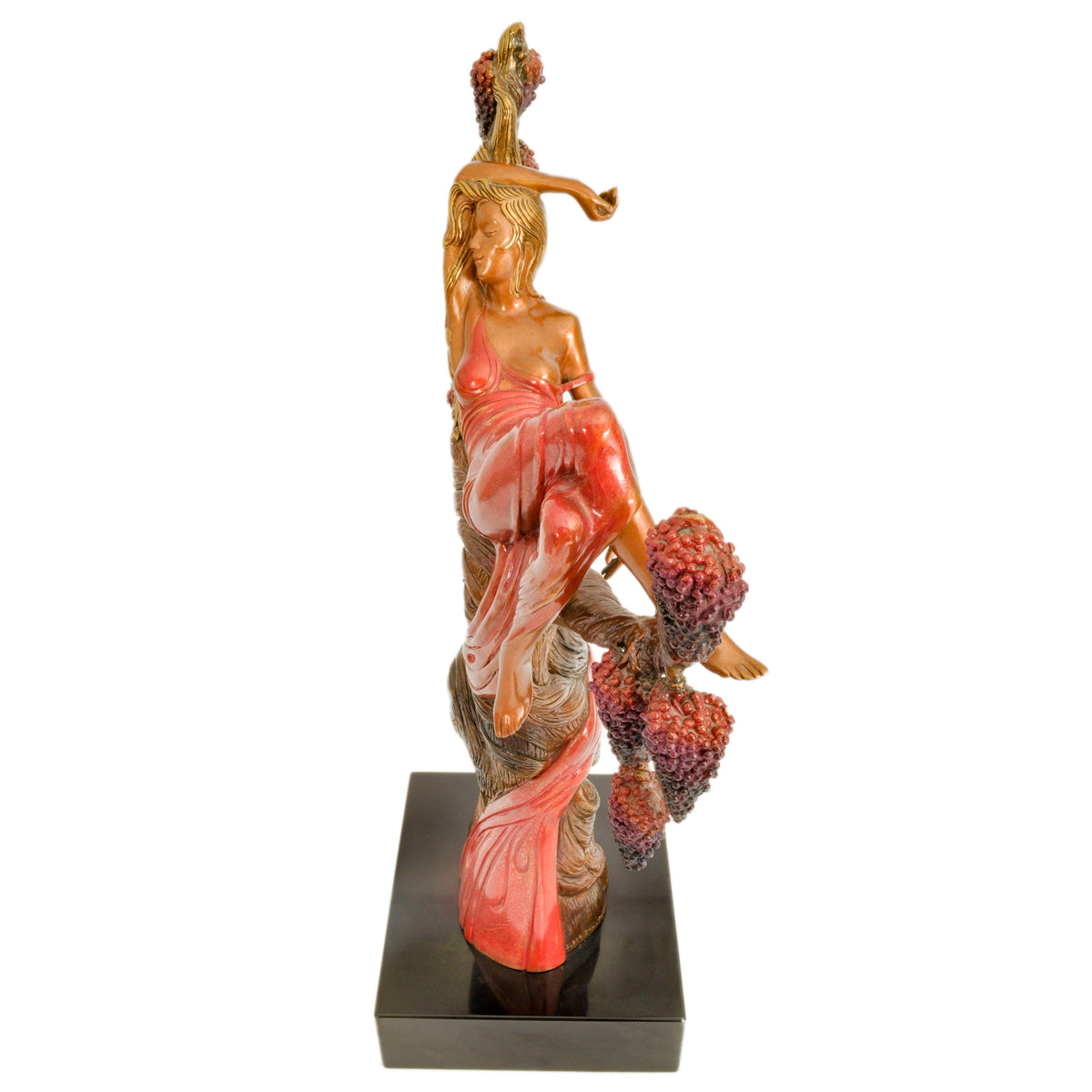 Art Deco " Heat " Bronze Female Figure Statue Sculpture Limited Edition Erté