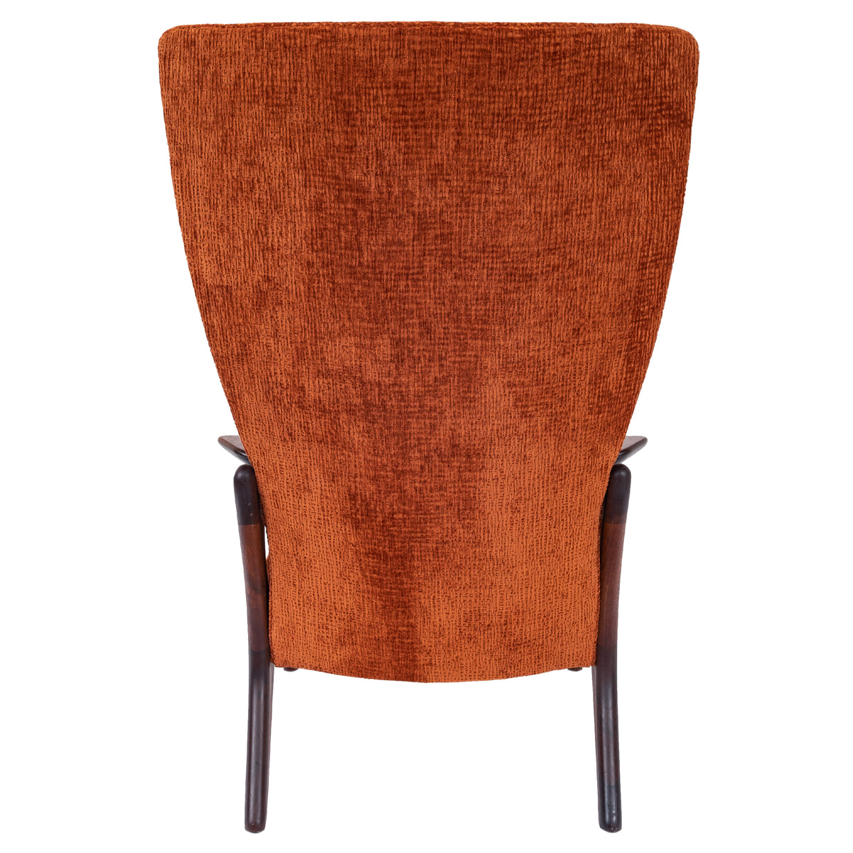 Adrian Pearsall Mid Century Modern Walnut Lounge Armchair Craft Associates, 1960